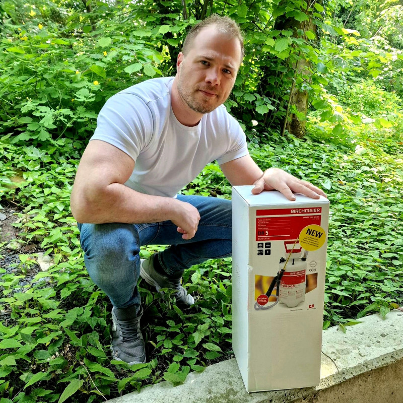 Poudreuse Birchmeier DR5 professionnelle, 5 L 4 bars