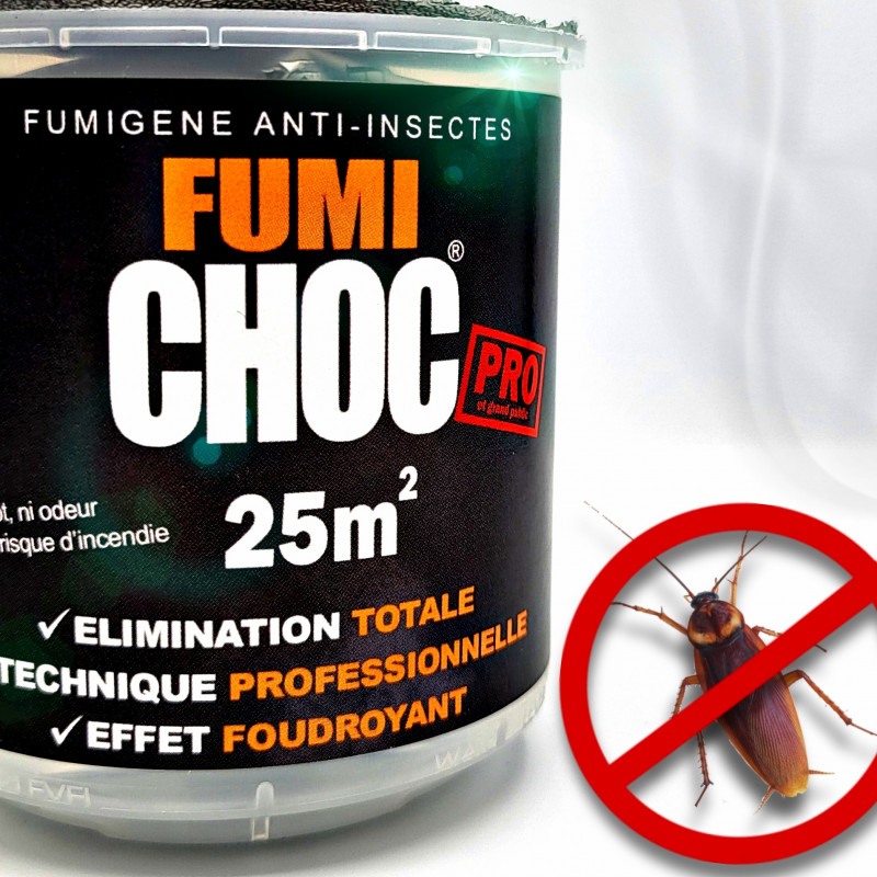 FUMICHOC, fumigène anti cafard & blatte SUPER PUISSANT