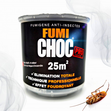 Fumigène cafard & blatte à fumée sèche super efficace FUMICHOC