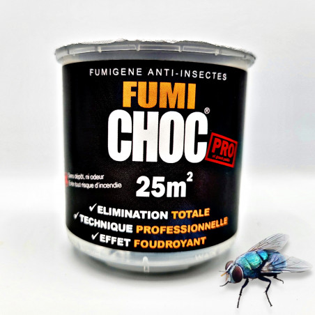 FUMICHOC, fumigène anti mouche & moucheron SUPER PUISSANT