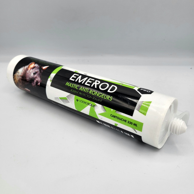 Mastic anti rongeur reboucheur Emerod | Cartouche 330ml