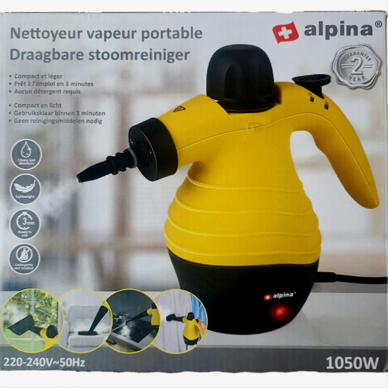 Nettoyeur vapeur anti punaise de lit & œufs (jusqu