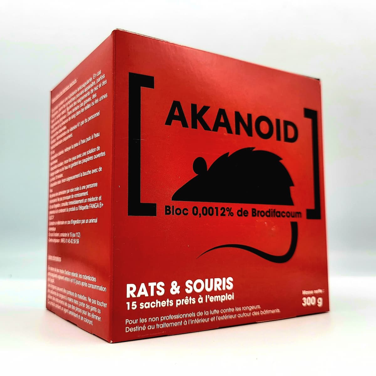 Boîte de bloc Akanoid anti rat