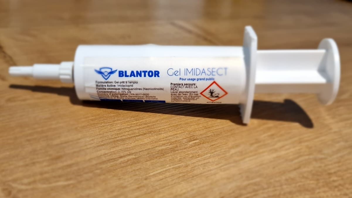 BLANTOR le plus attractif des gels anti cafards !