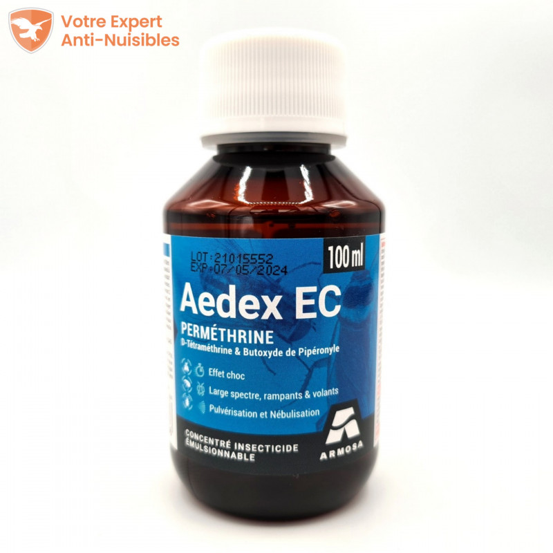 Insecticide concentré anti puces Aedex EC 100 ml