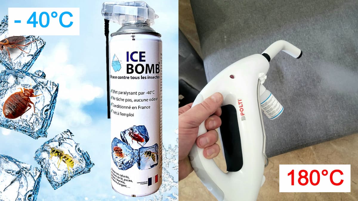 Bombe de froid anti insecte (-40°C) ICE BOMB®