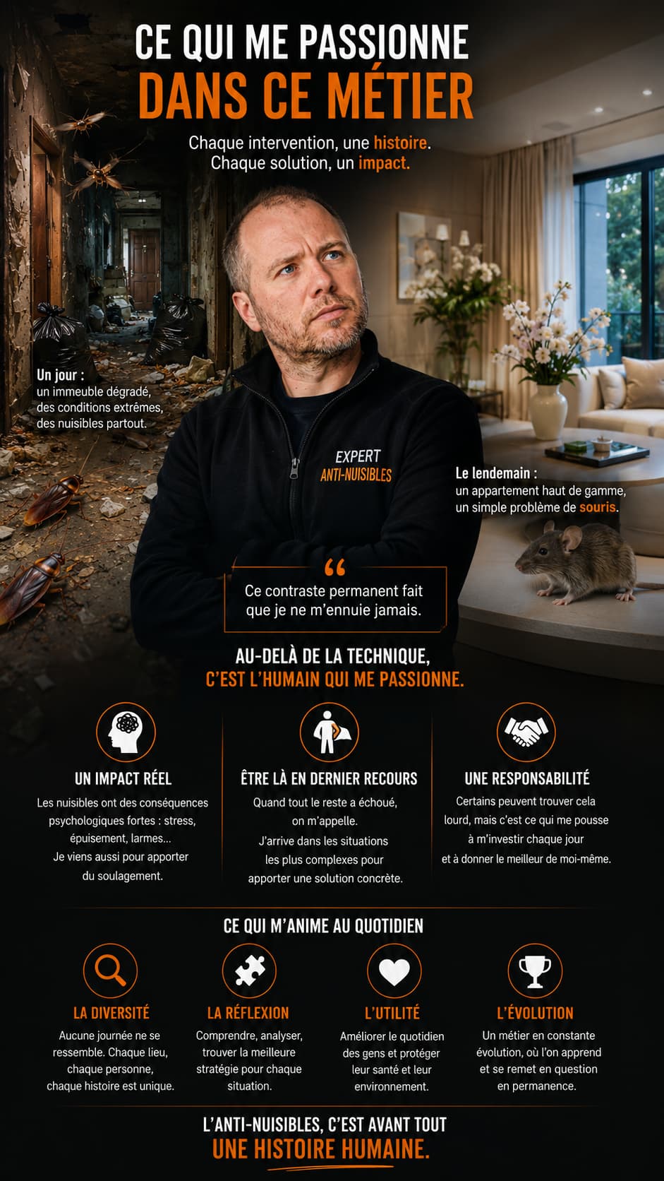 traitement nuisibles avant apres expert anti nuisibles intervention infestation logement