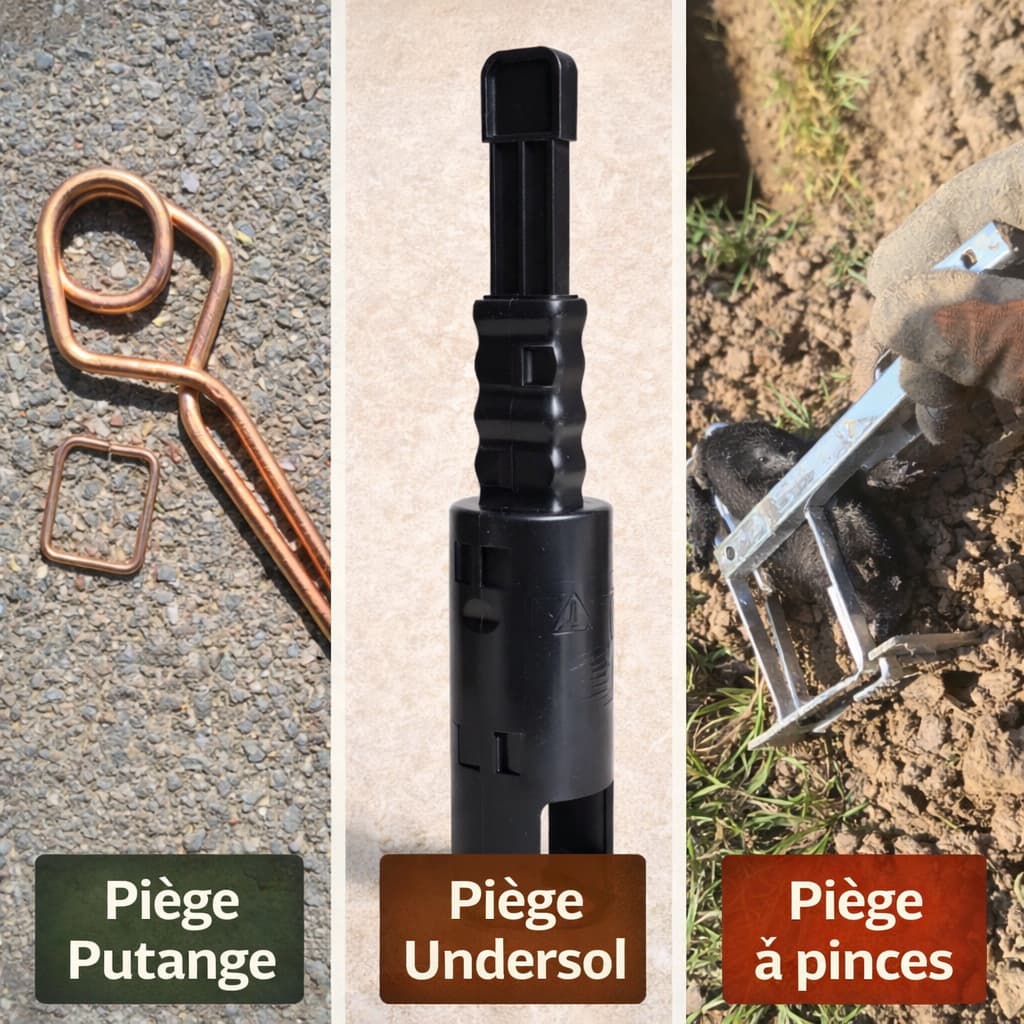 Piège à taupe : lequel choisir ? Mes conseils de pro